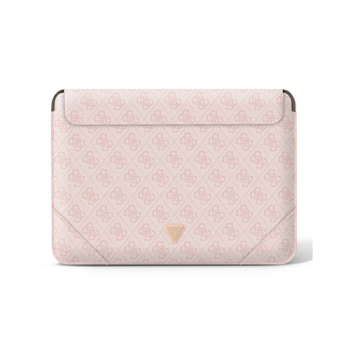 Housse ordinateur 13" Guess rose aimantée pour protéger votre PC des rayures