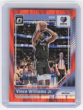 Vince Williams Jr., 2024-25 Donruss Optic, #198, Memphis Grizzlies, Shock, /225