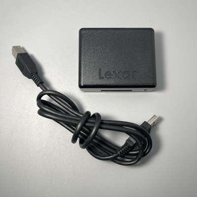 Lexar Professional Workflow XR2 XQD Card Reader with USB Cable LRWXR2U