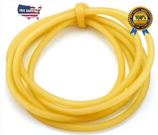 10FT Natural Latex Rubber Tubing 3/8"OD 1/4"ID Surgical Hose Lab Home Use