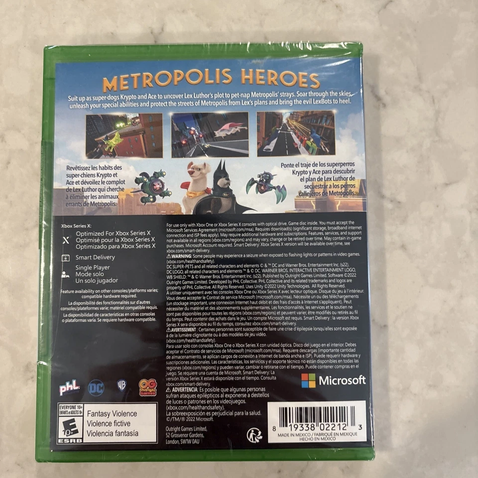 Xbox Series X Xbox One DC League Of Superpets The Adventures Of Krypto And Ace - Image 2 of 2
