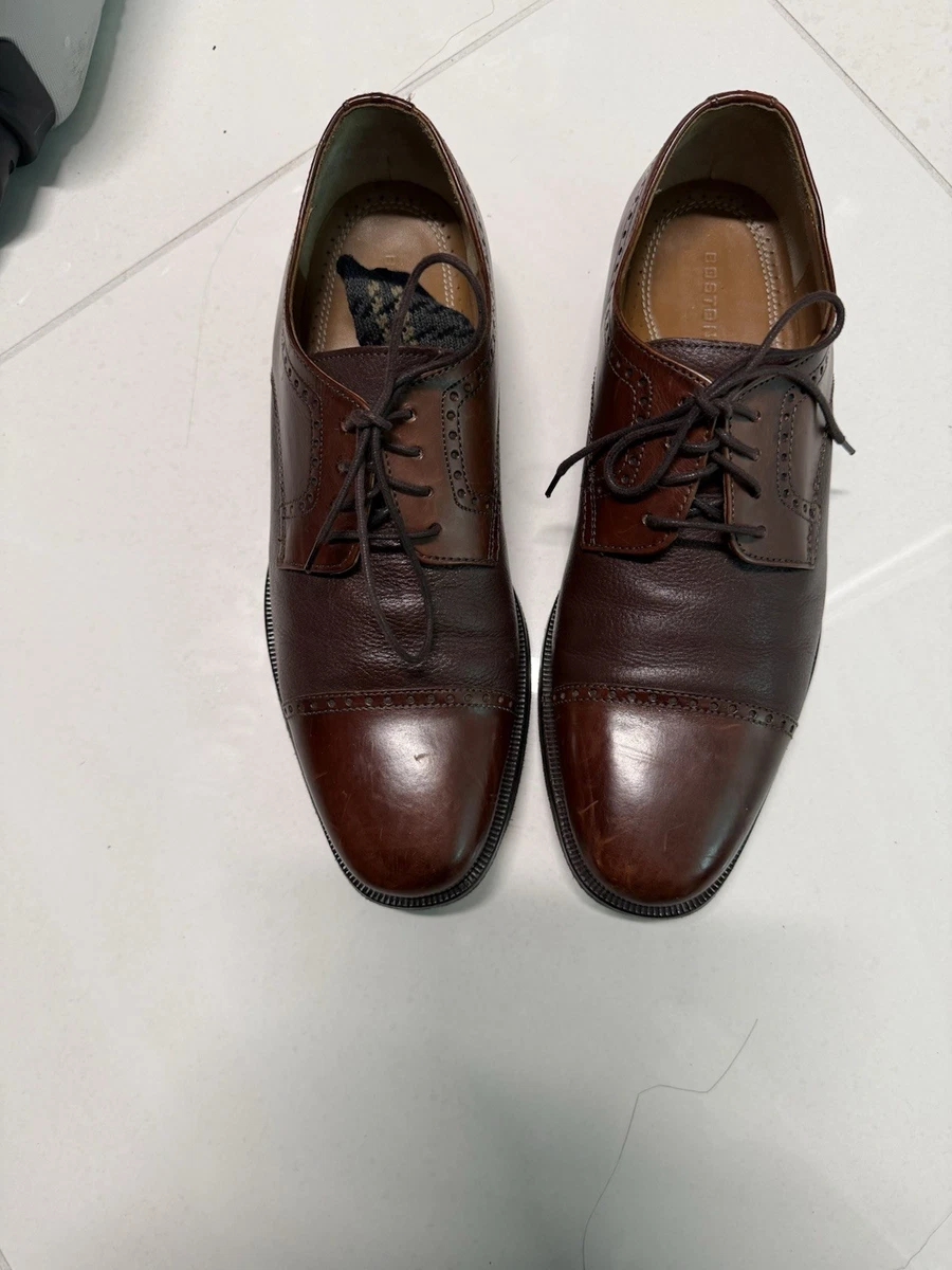 Cole Haan Mens Shoes Lot Size 10 Brown Leather Oxford & Black Suede Slip On Cole Haan Men main image 3