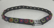 Little Earth Bottle Cap Seatbelt Buckle Rubber Belt ADJUSTABLE - size 35  -38  