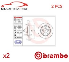 BREMSSCHEIBEN SATZ PAAR HINTEN BREMBO 08D44511 2PCS P FÜR KIA NIRO,CERATO IV