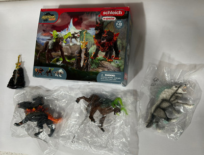 Schleich Eldrador Creatures 72179 Cerberus Wolf Of Snow