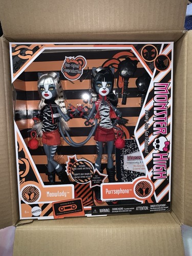 Monster High - MEOWLODY & PURRSEPHONE #2 Boo-riginal Creeproduction New In Box
