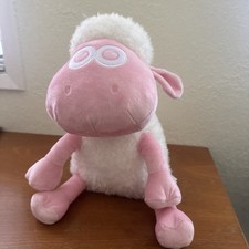 Brand NEW Shaun the Sheep 12.2 Inch Cute Pink Baby Shaun Plush Round1 Exclusive