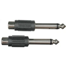 Hosa Gpr-101 Rca Female To 1/4" Male Audio Adapter (gpr101)