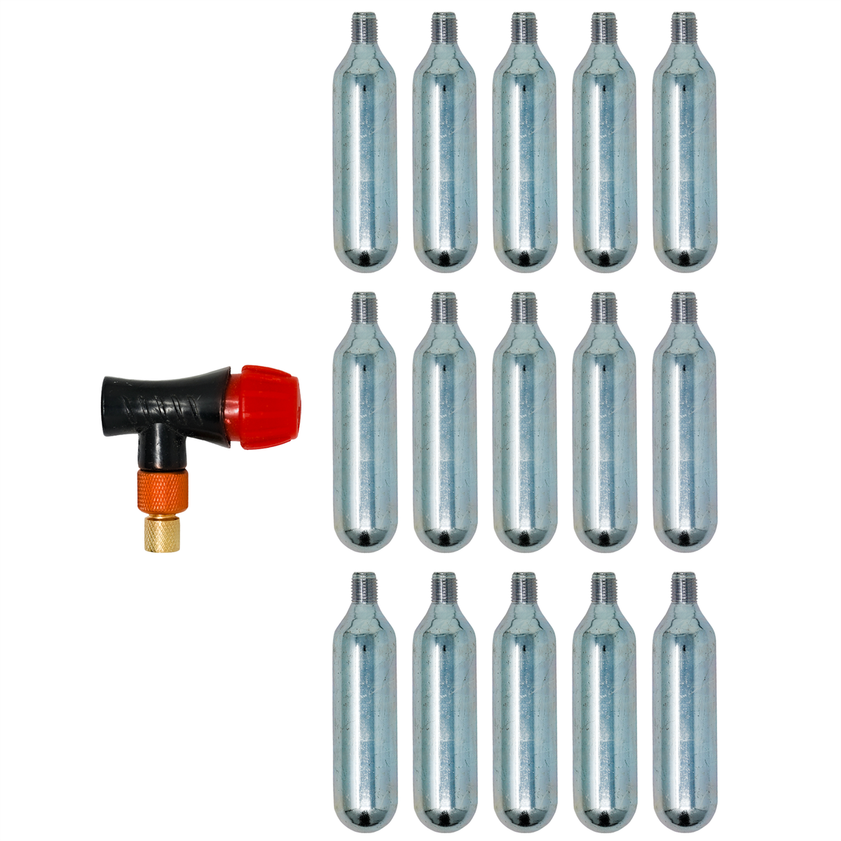 Inflator Kit Cycling Lifeline Co2 Tyre Inflator Cartridge Bicycle