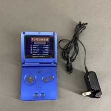 Nintendo Gameboy Advance Sp Cobalt Blue Handheld Console Tested Wcharger