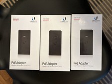 LOT OF 3 Ubiquiti Networks 24V(0.5A) GIGABIT ETHERNET PoE Adapter US
