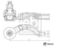 Rotule de direction Citroen C4