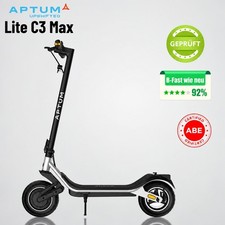E-Scooter mit Straßenzulassung Aptum Lite C3 MAX 400W Blinker 130kg …