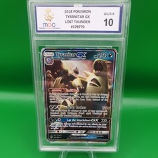 Tyranitar GX 121/214 2018 Lost Thunder - MGC 10 Gem Mint 