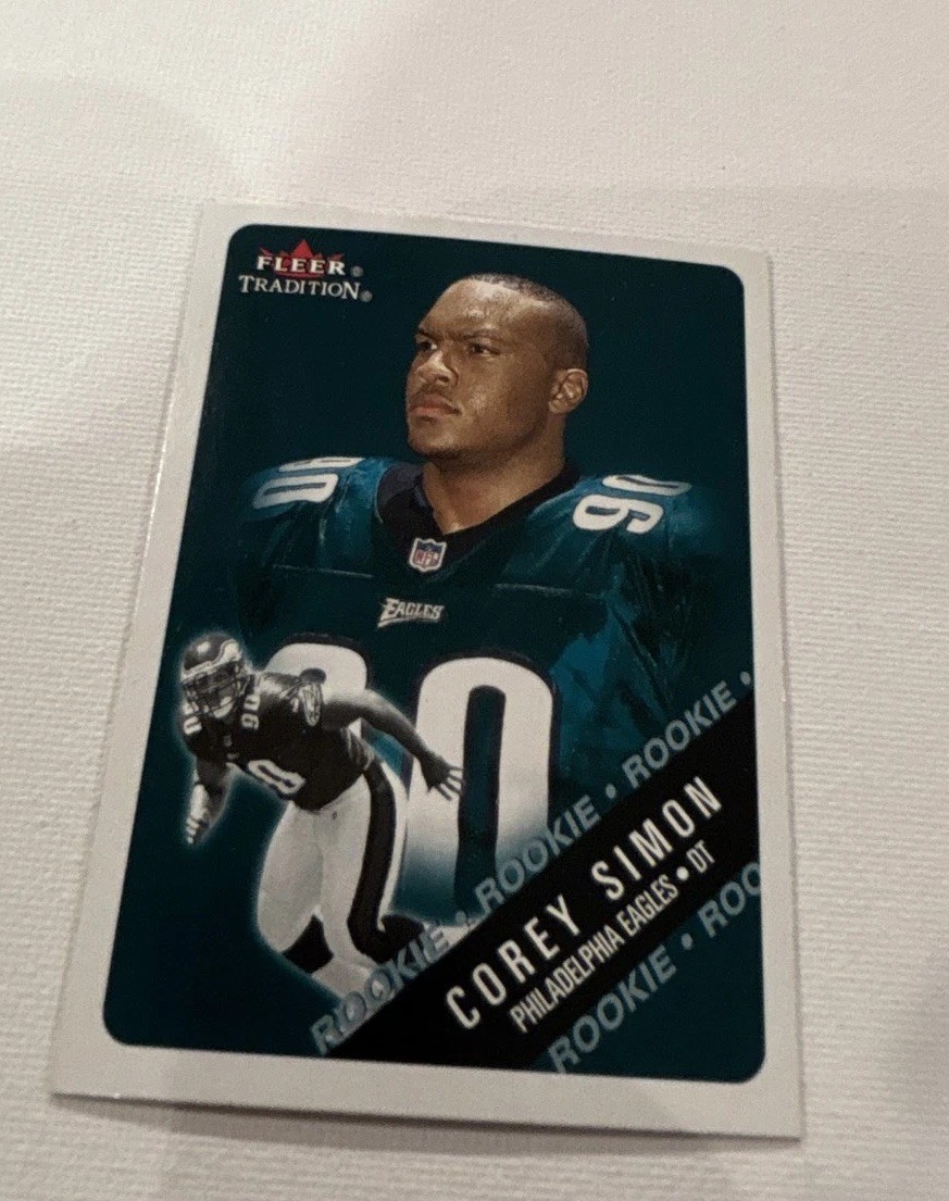 2000 Fleer Tradition - Rookie Corey Simon #326 (RC)