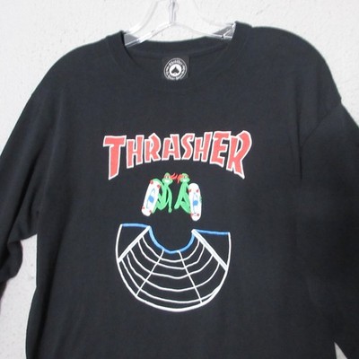 Thrasher Teenage Mutant Ninja Turtles T Shirt Black Doubles