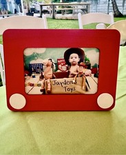 Toy Story inspired Birthday Party Handmade 3x5 Etch A Sketch Picture Frame Favor