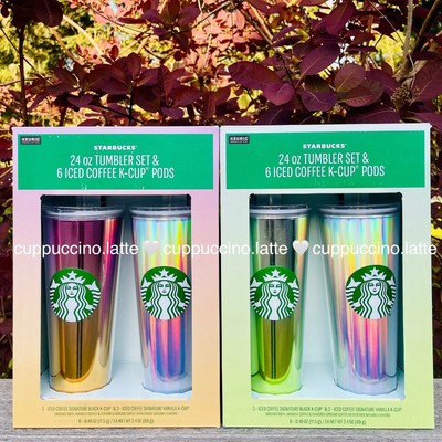 2 NWT Boxes Starbucks 2025 Costco Exclusive Tumbler & Keurig K