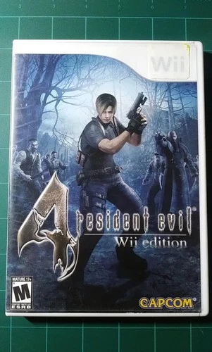 Nintendo Wii Resident Evil 4 Wii Edition Video Game 2007. Case, Manual & Disc