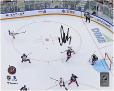 Alex Ovechkin Washington Capitals Signed 8x10 895th Goal Overhead Shooting Photo