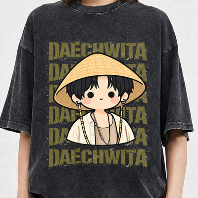 BTS SUGA YOONGI DAECHWITA CHIBI T-SHIRT SWIM ARIRANG CONCERT