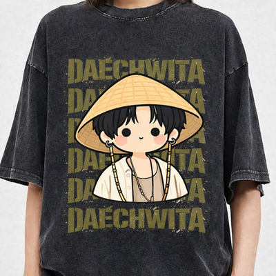 BTS SUGA YOONGI DAECHWITA CHIBI T-SHIRT SWIM ARIRANG CONCERT