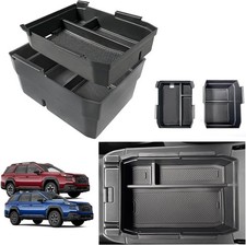 2026 Subaru Outback Double Layer Console Organizer Tray 2-pack - Center Insert 2026 Subaru Outback Double Layer Console Organizer Tray 2-pack - Center Insert