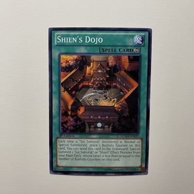 Yu-Gi-Oh! 1st Edition Shien's Dojo #SDWA-EN032 Light Play