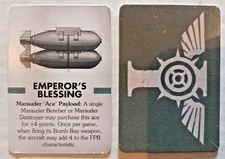 Emperor's Blessing-Promo Card-Imperial Navy-Astra-Guard-Aeronautica Imperialis