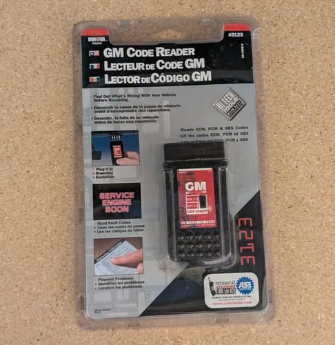 INNOVA EQUUS Code Read for GM Vehicles 1982-1995 ECM A-B ABS A-H #3123 w Manual