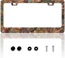 Camo License Plate Frame Forest Camouflage License Plate Frames Personalise Camo License Plate Frame Forest Camouflage License Plate Frames Personalise