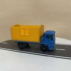 Matchbox Lesney England Series No. 60 Site Hut Truck Flatbed Blue w/Yellow Hut