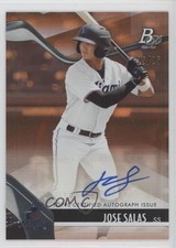 2021 Bowman Platinum Top Prospects Orange 25/25 Jose Salas #TOP-98 Auto 0i5i