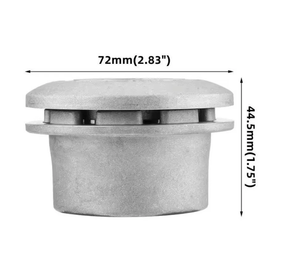 🌿 Testina Decespugliatore Universale 4 Fili 0504 – Ricambio Professionale Tagli - Immagine 3 di 4