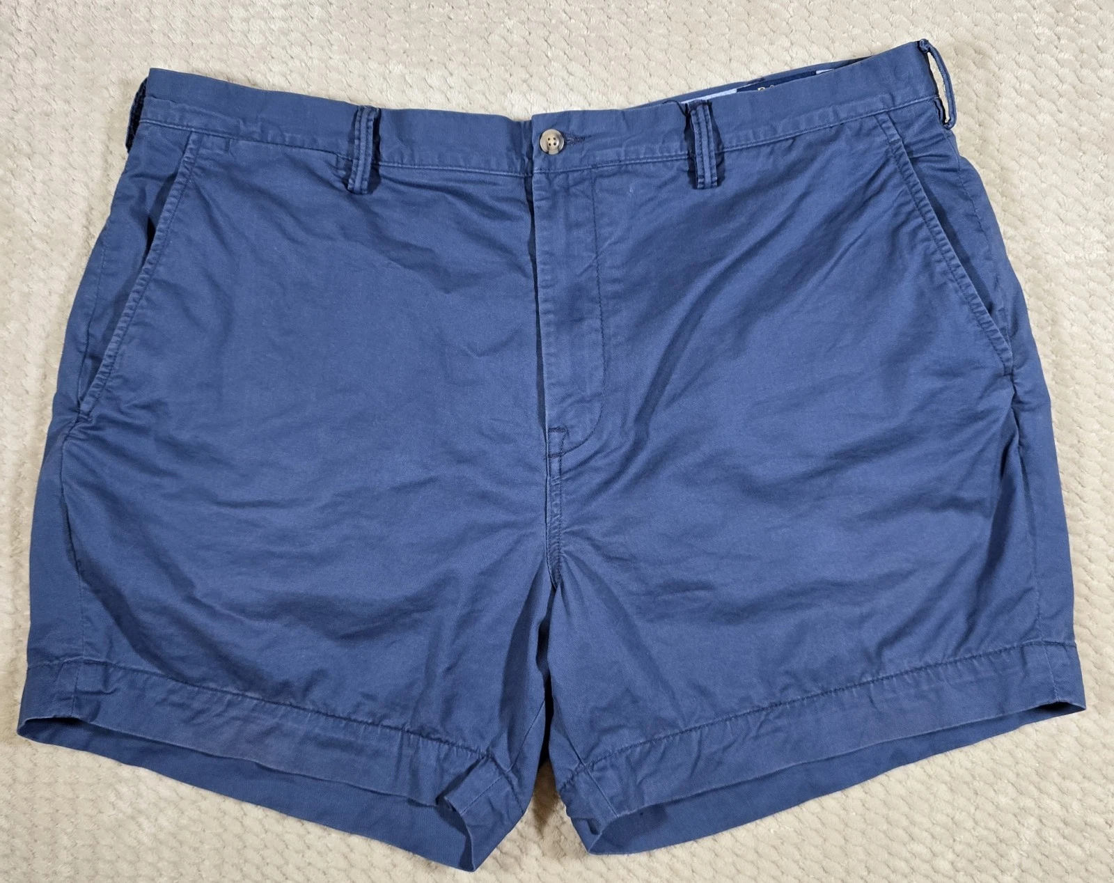 Polo Ralph Lauren Stretch Classic Fit Chino Shorts Men Sz 40 Blue Pony
Opens in a new window or tab