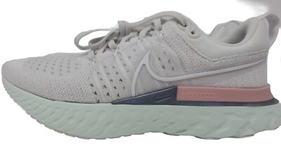 New Womens Nike React Infinity Run Fk 2 Size 8, Platinum Tint/white. Ct2423 007