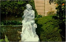 Motherly Tenderness Forest Lawn Memorial Park Glendale California Postcard Spc16