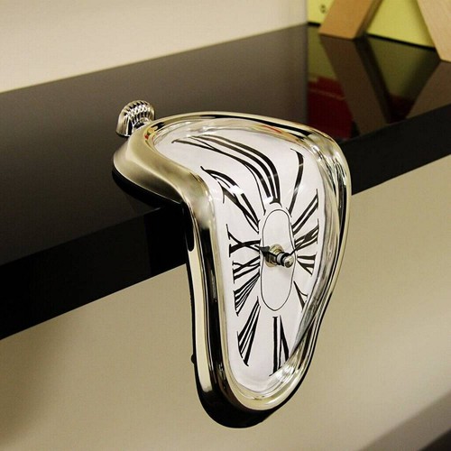 Reloj de Pared Distorsionado Fusión Novela Surrealista Salvador Dalí Decoración del Hogar - Imagen 13 de 19