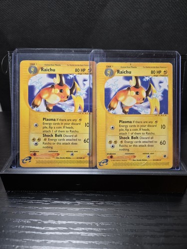 X2 Raichu 061/165 Expedition Base Set Regular - 第 5/5 張圖片