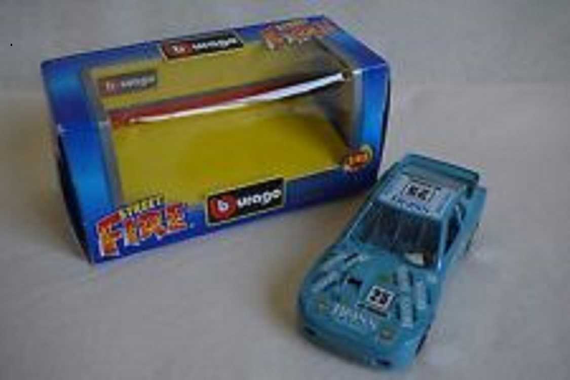 Voitures Burago 1/43 Street Fire lot de 8 miniatures neuves en boîte