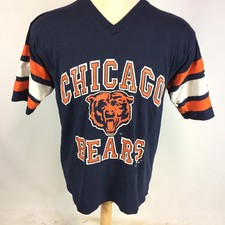 Da Bears Vintage 80s 90s Chicago Bears NFL Football T Shirt Jersey Logo 7 L USA