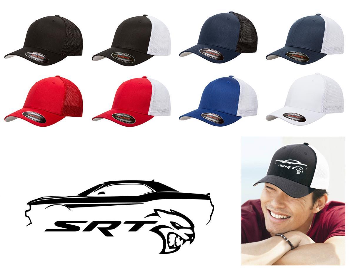 2015-20 Challenger SRT Hellcat Classic Color Outline Design Hat