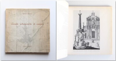 Vicende urbanistiche di Catania Salvatore Boscarino Autografato 1966 Ed. Raphael