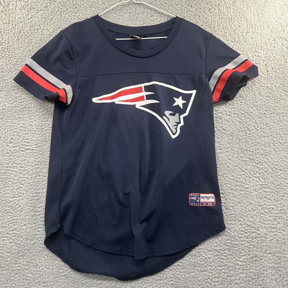 New England Patriots NFL Jersey for Men - Large Size Short Sleeve Player Number T-Shirt