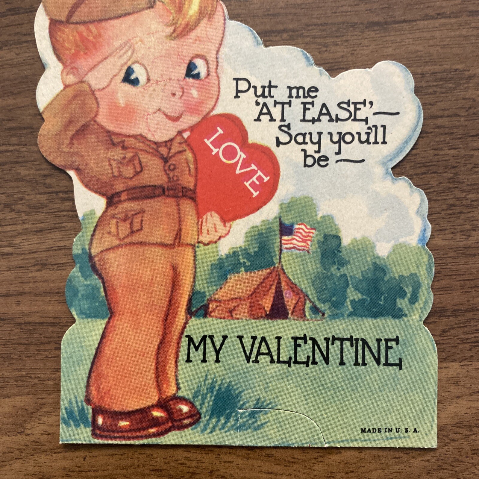 Military Valentines Cards