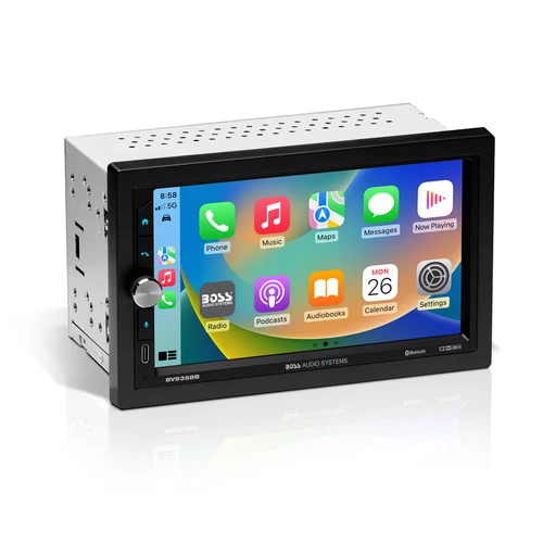 BOSS Audio Systems BV9358B 6.2” Car Stereo – CarPlay Android, No DVD, Bluetooth