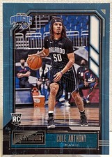 2020-21 Chronicles Playbook Basketball #186 Cole Anthony Orlando Magic Rookie