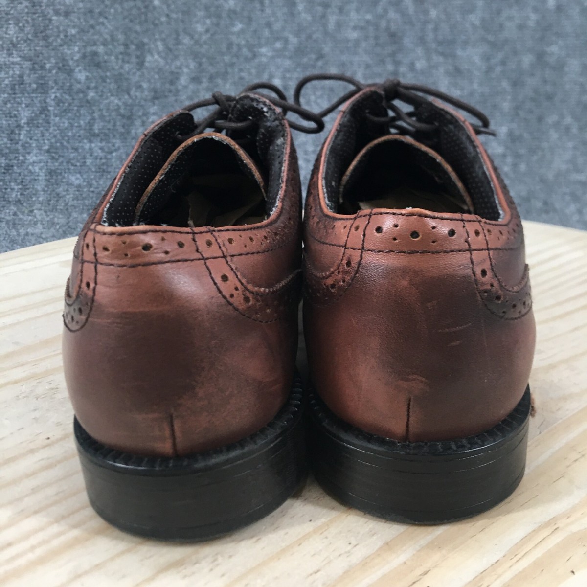 Dockers Dress Shoes Mens 12M Moritz Oxford Wingtip Brown  display picture 1