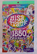 Lisa Frank The 2nd Official Collectors Set Sticker Book 1850 Stickers USED