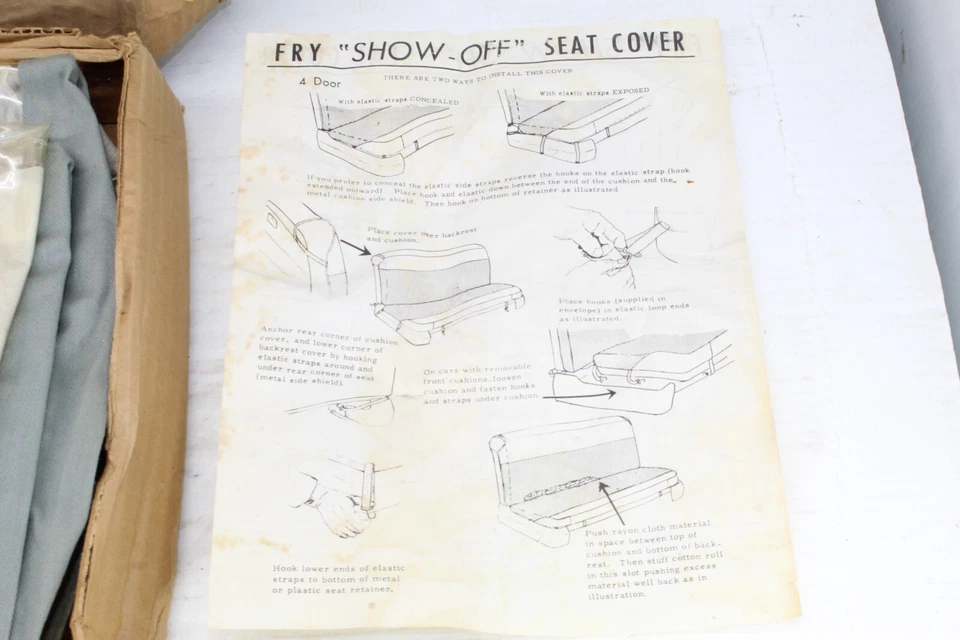 Cubiertas de plástico transparente Catalina y sedanes de 4 puertas Pontiac años 50 y 60 CUBIERTAS DE COLECCIÓN Foto 3 de 4